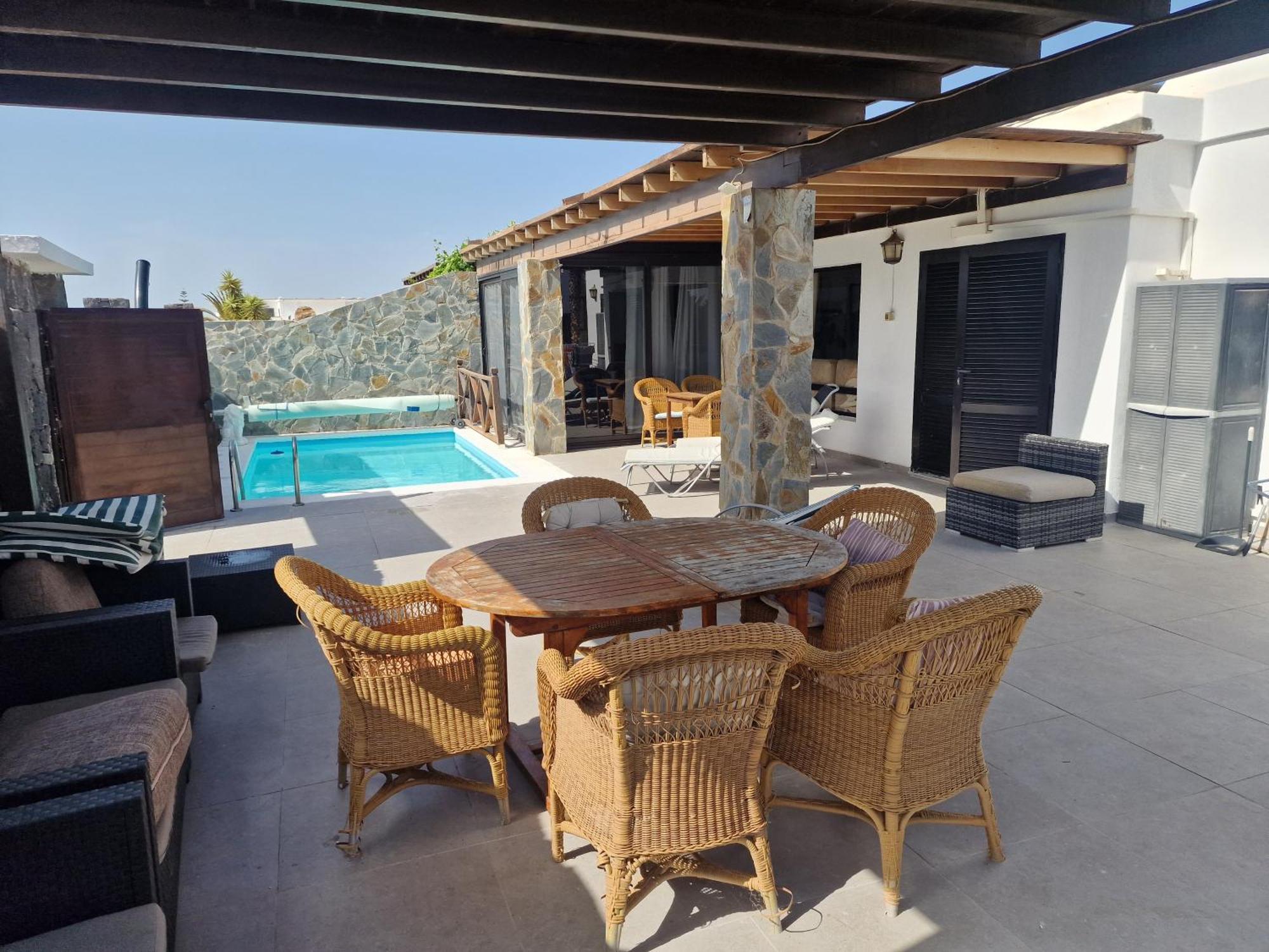 Villa Martha Casa Principal Anexa Playa Blanca  Buitenkant foto