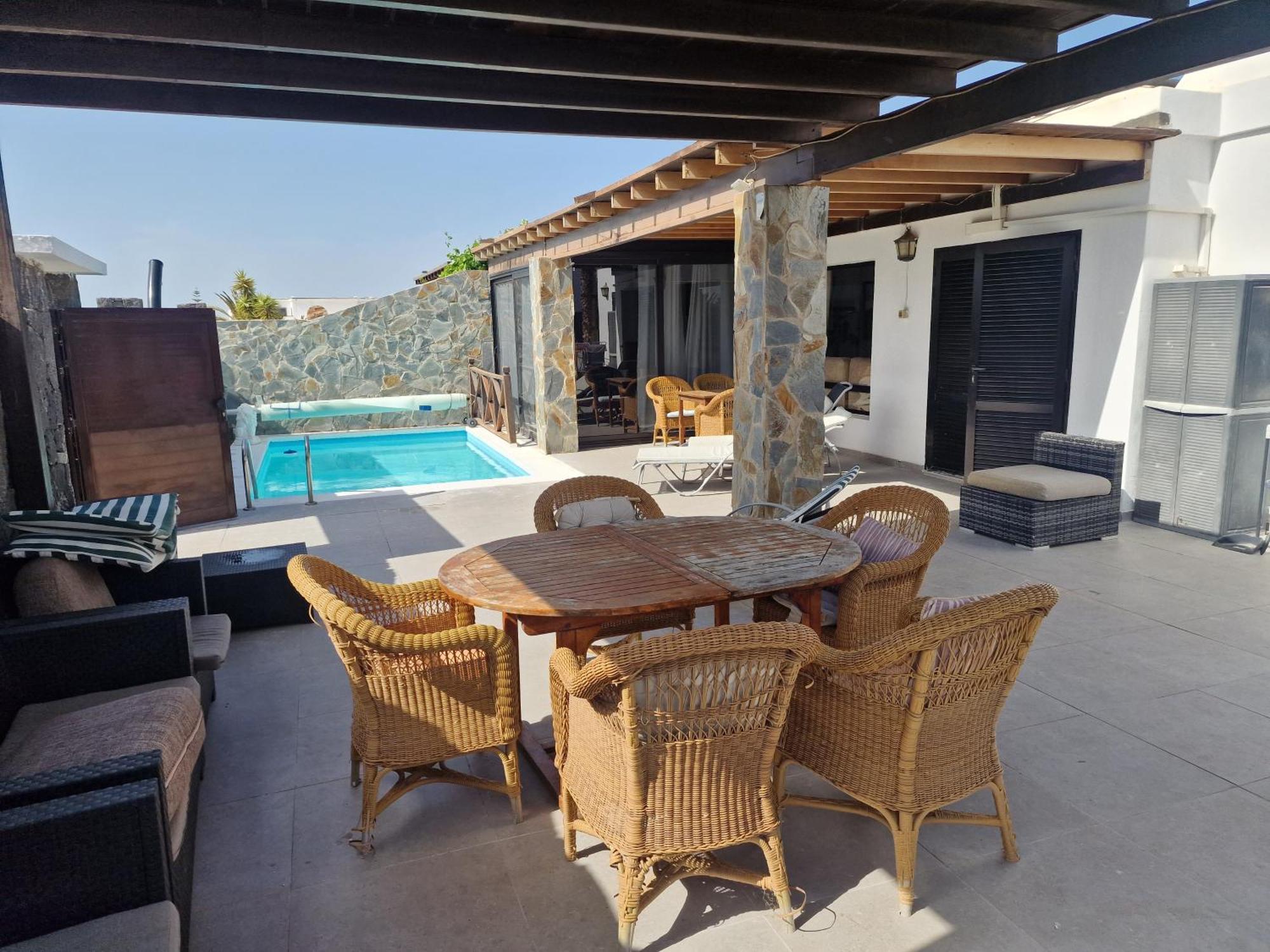 Villa Martha Casa Principal Anexa Playa Blanca  Buitenkant foto
